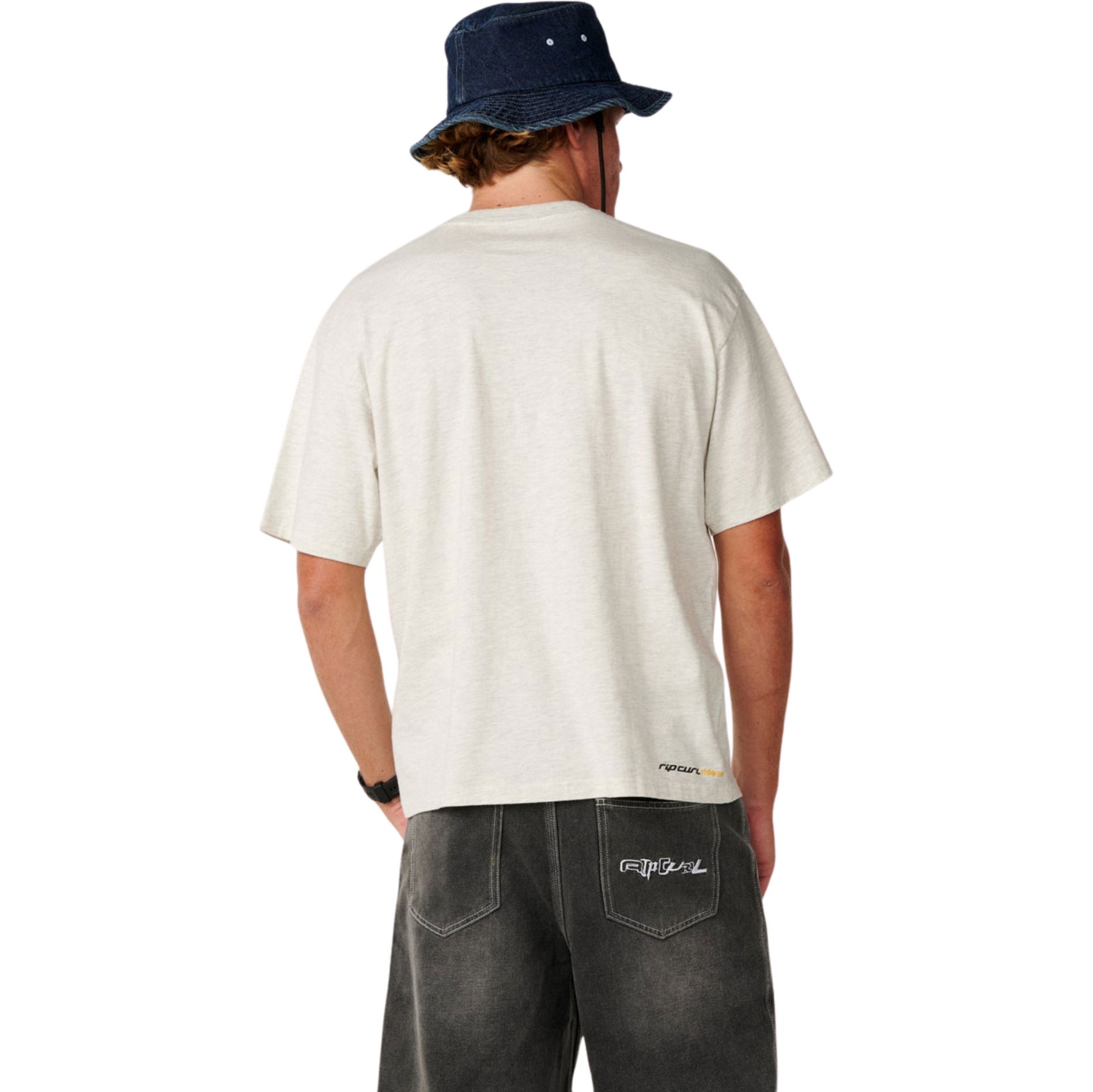 2026 Rip Curl Mens Archive Ride On T-shirt 170MTE - Sports Marl